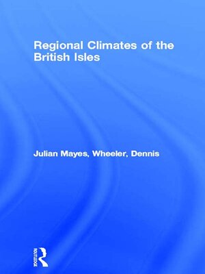 cover image of Regional Climates of the British Isles